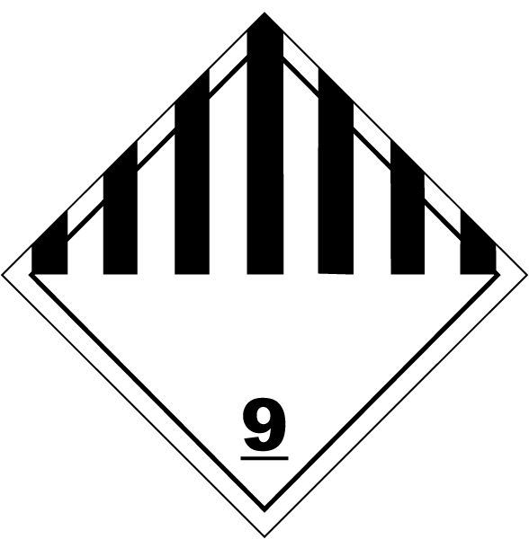 USDOT Symbol for Miscellaneous Substances