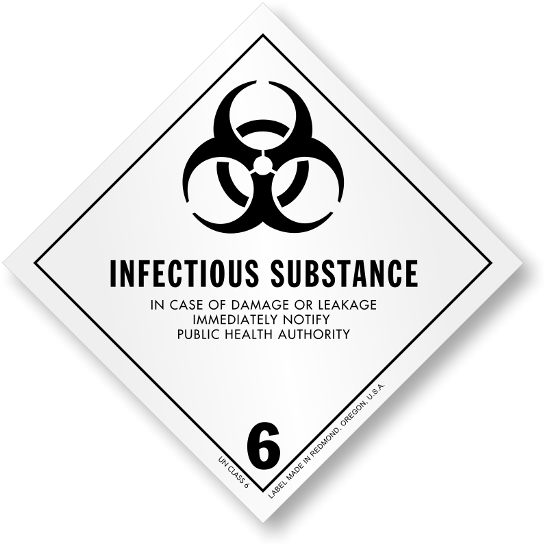 USDOT Symbol for Infectious Substances