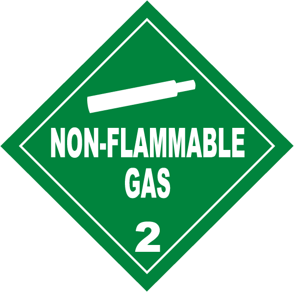USDOT Symbol for Non Flammable Gas