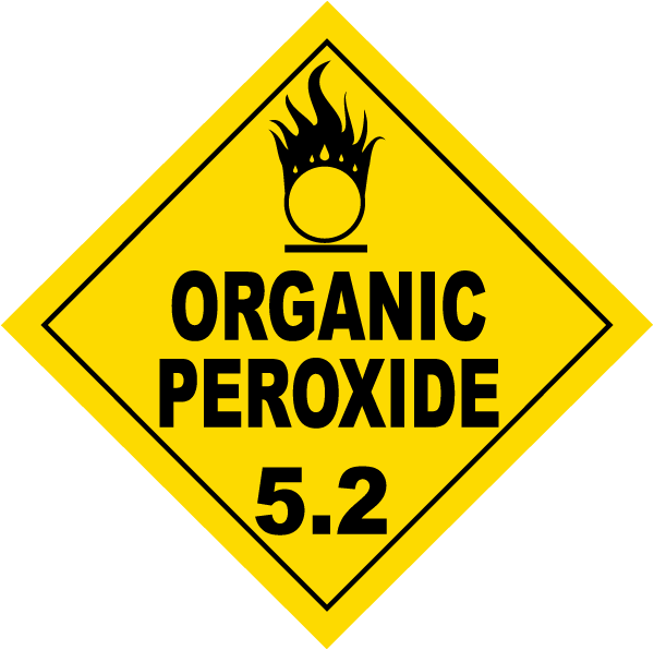 USDOT Symbol for Organic Peroxide