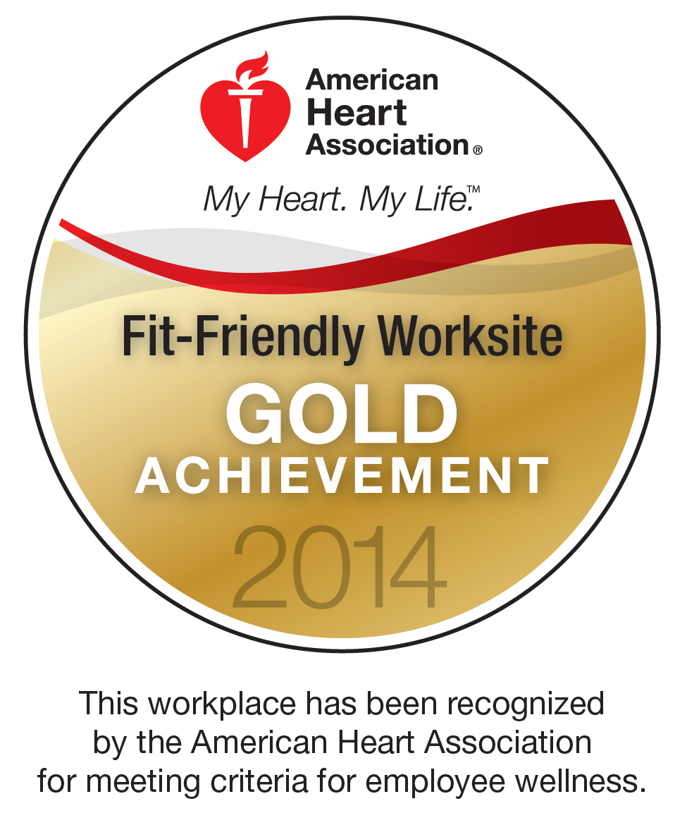 2014 American Heart Association Award Gold