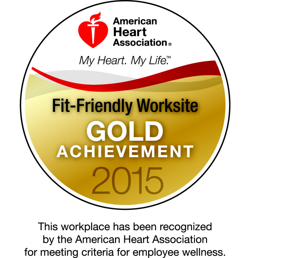 2015 American Heart Association Award Gold