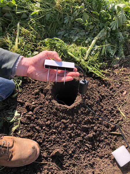 ground sensor for farmland