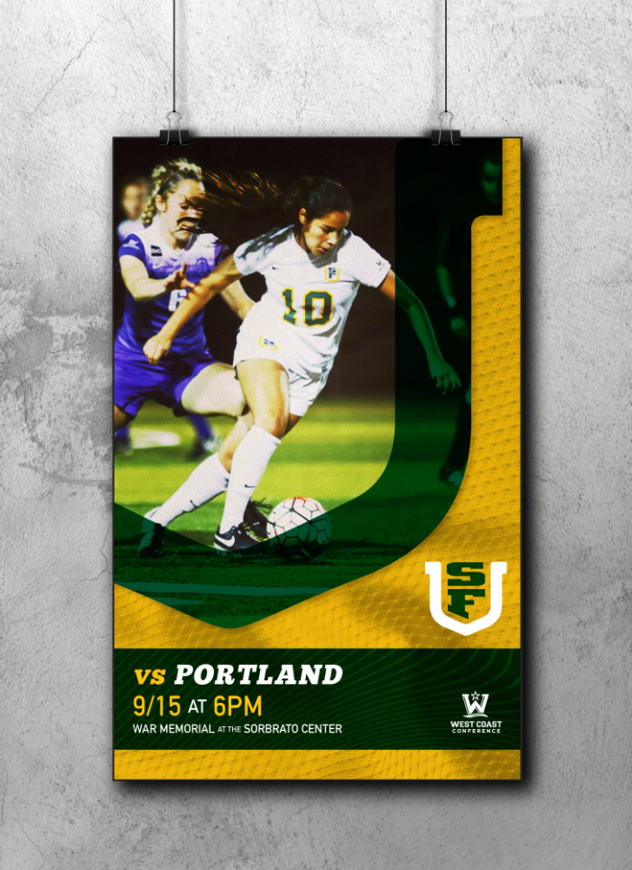 USF Soccer Game Day poster