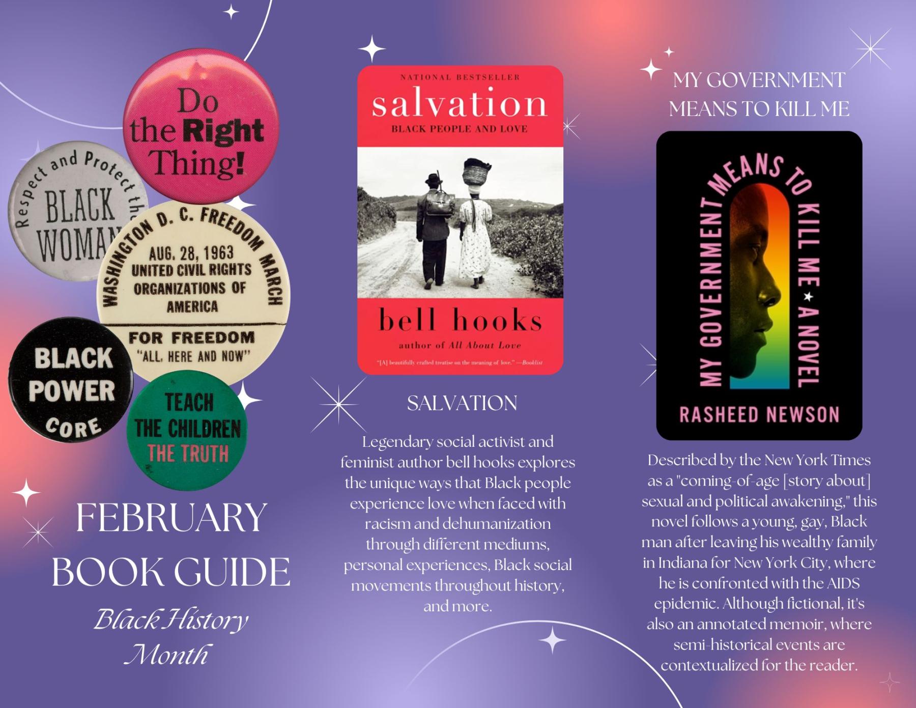 Black History Month Book List cover