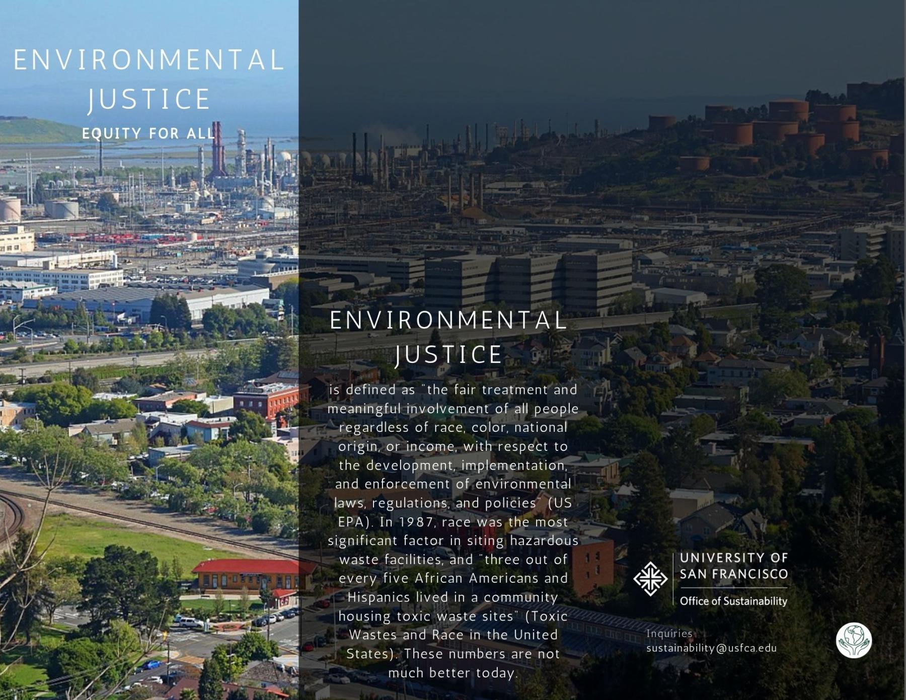 Environmental justice cover