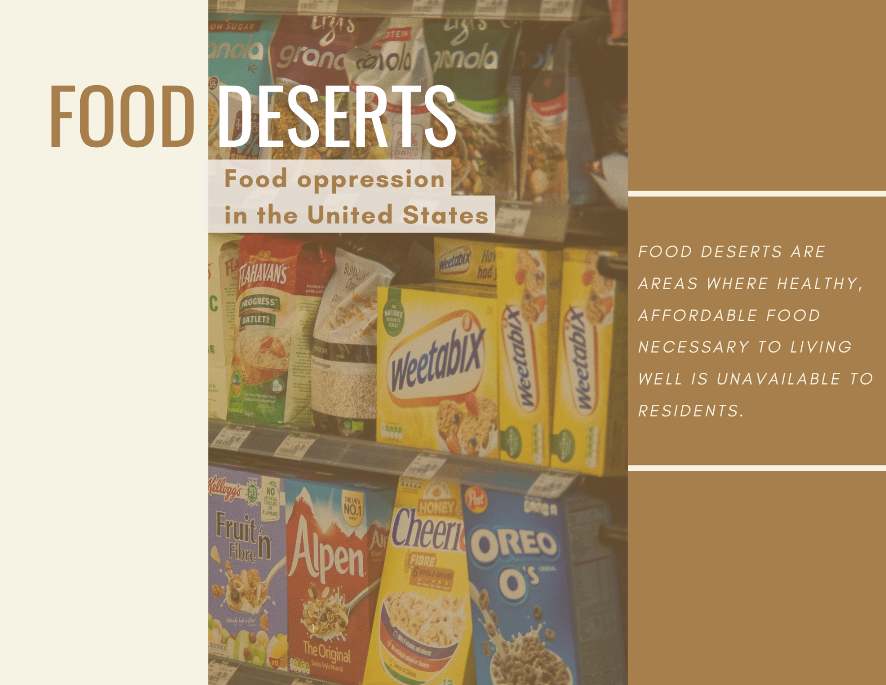 food deserts cover