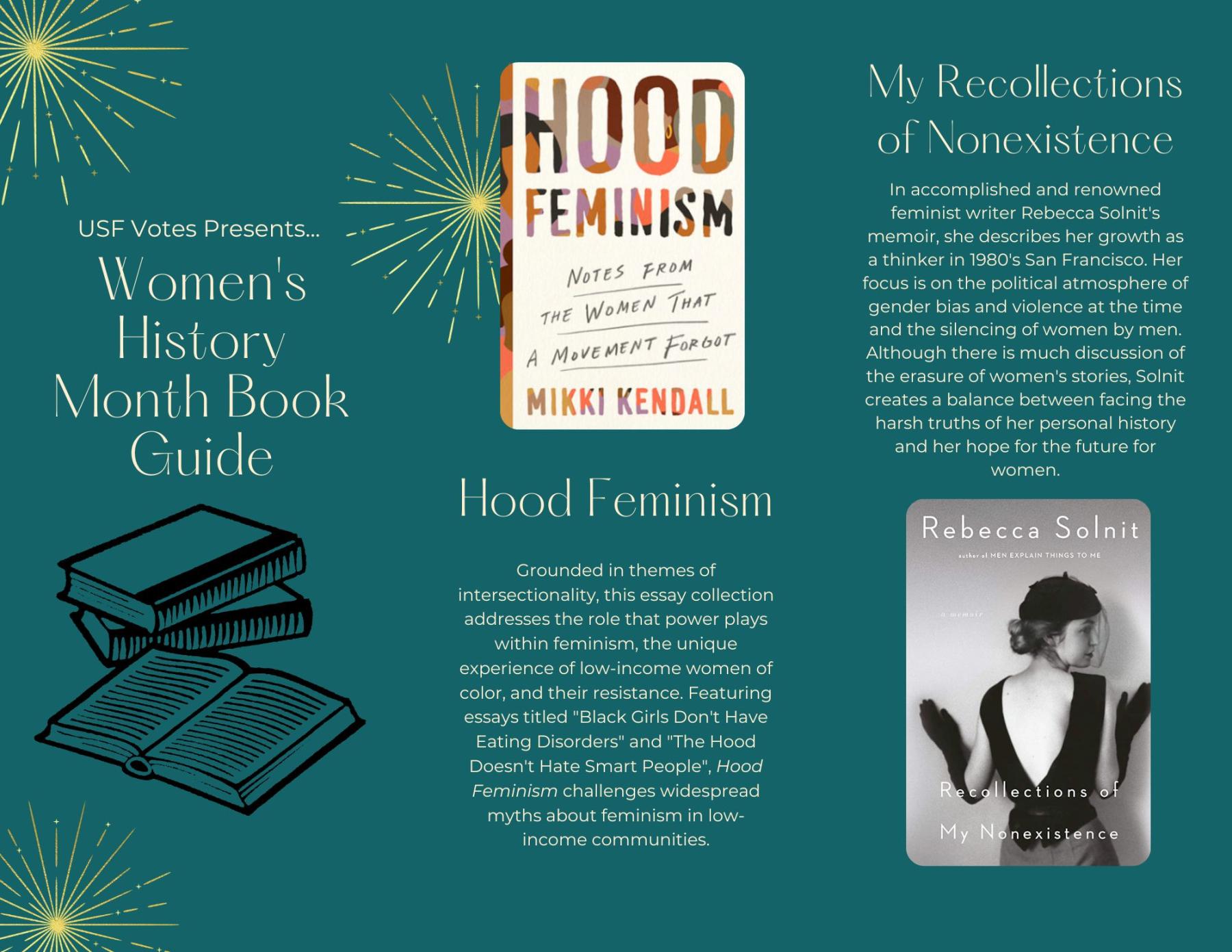 Women's History Month Book List cover