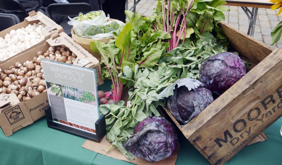 Locally grown produce and other vegetables