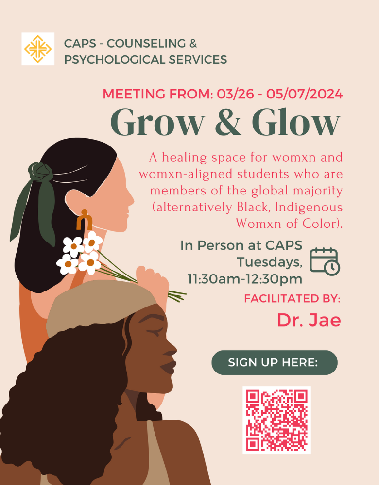 Grow and Glow Spring 2024 Flyer