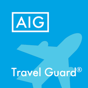AIG logo with airplane