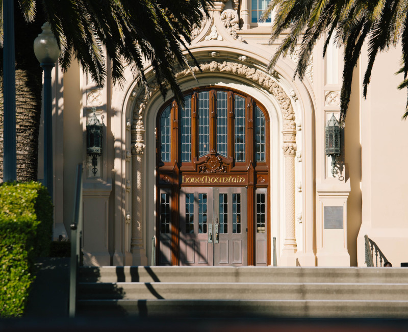 lone mountain main front door