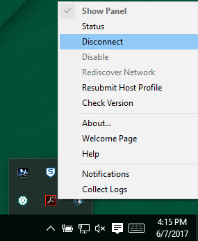 disable globalprotect without password