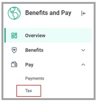 Benefits and Pay hub in workday