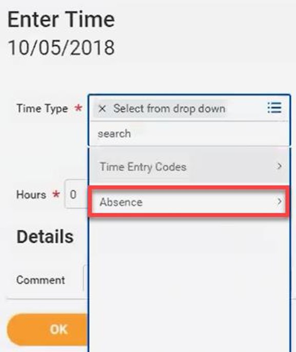 Report paid time used in Workday