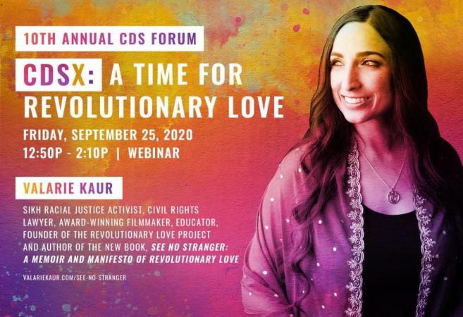 CDSX: A Time for Revolutionary Love informational graphic