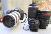 Cannon D5 and lenses