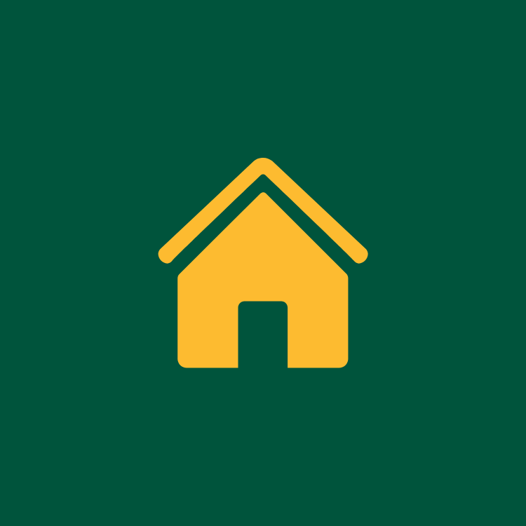 an icon drawing of a house