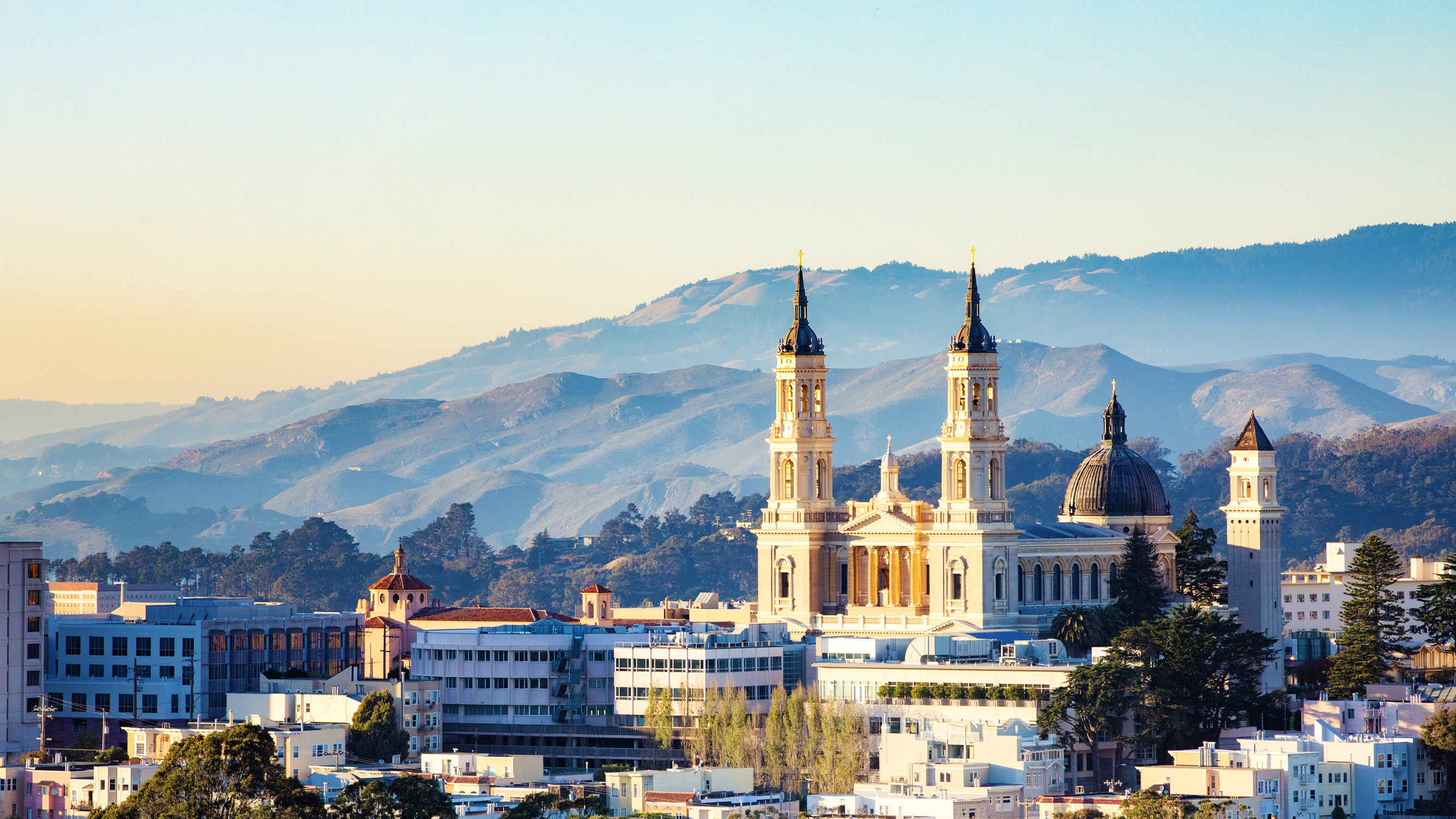 View of St Ignatius church