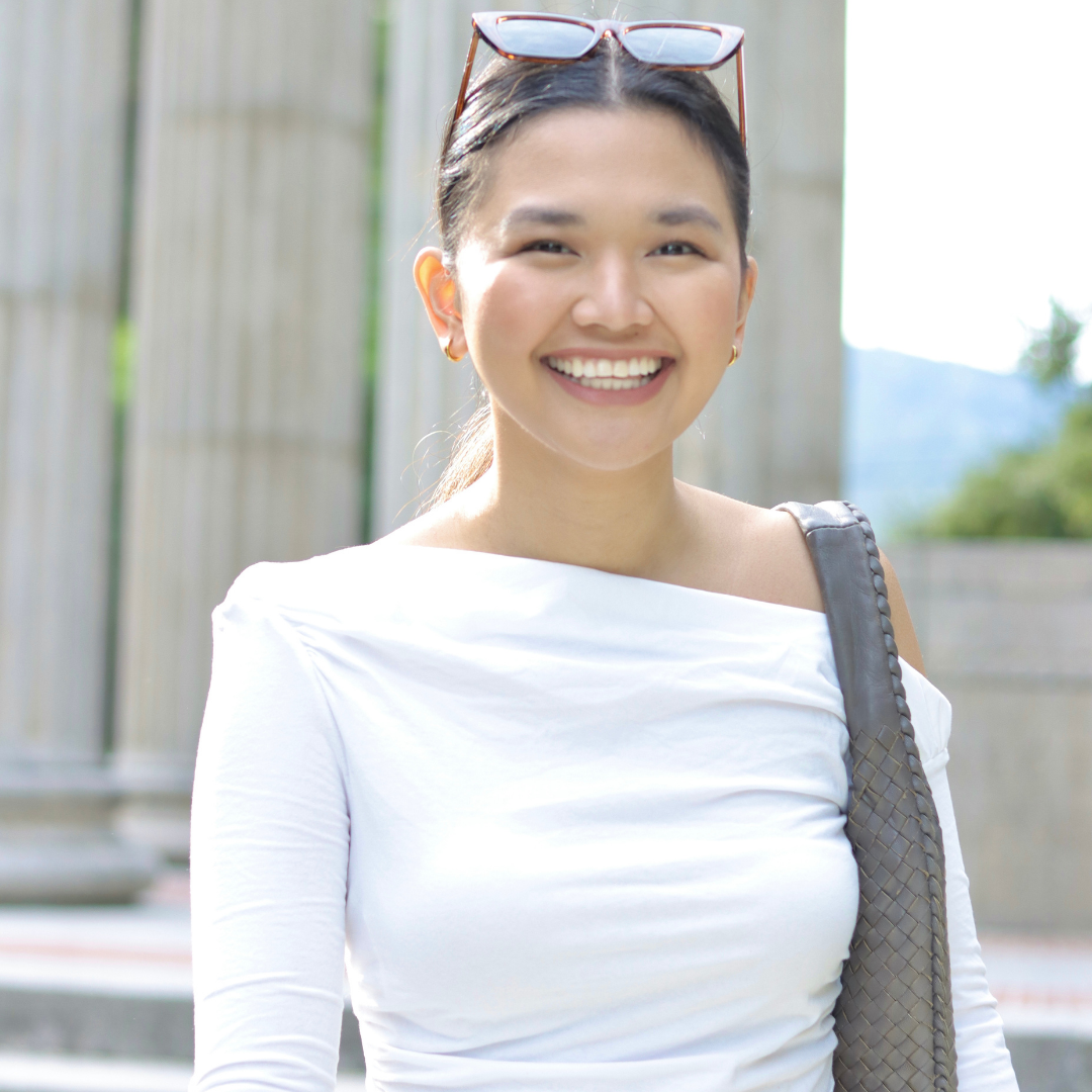 picture of a girl wearing white top