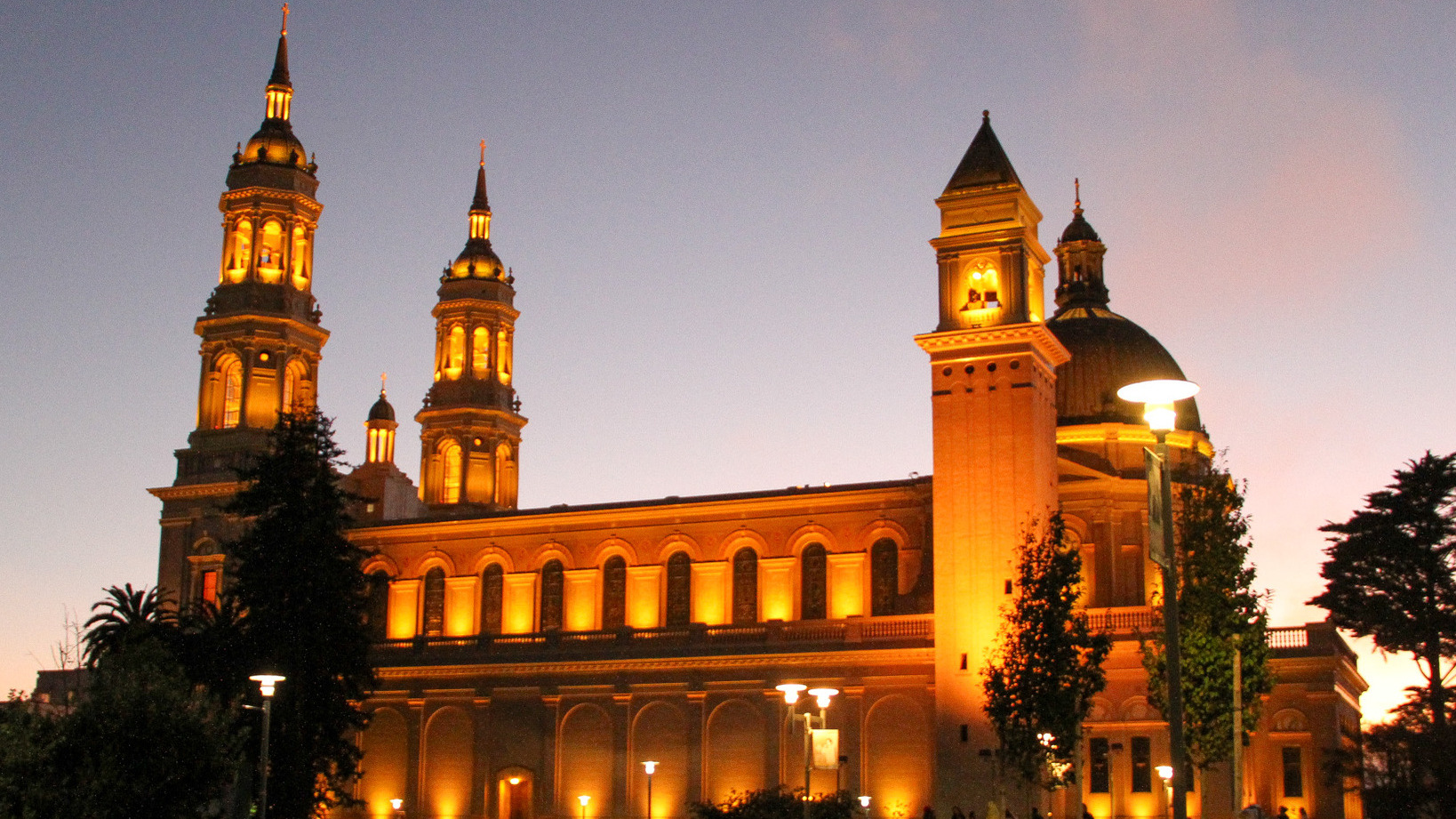 St. Ignatius at sunset