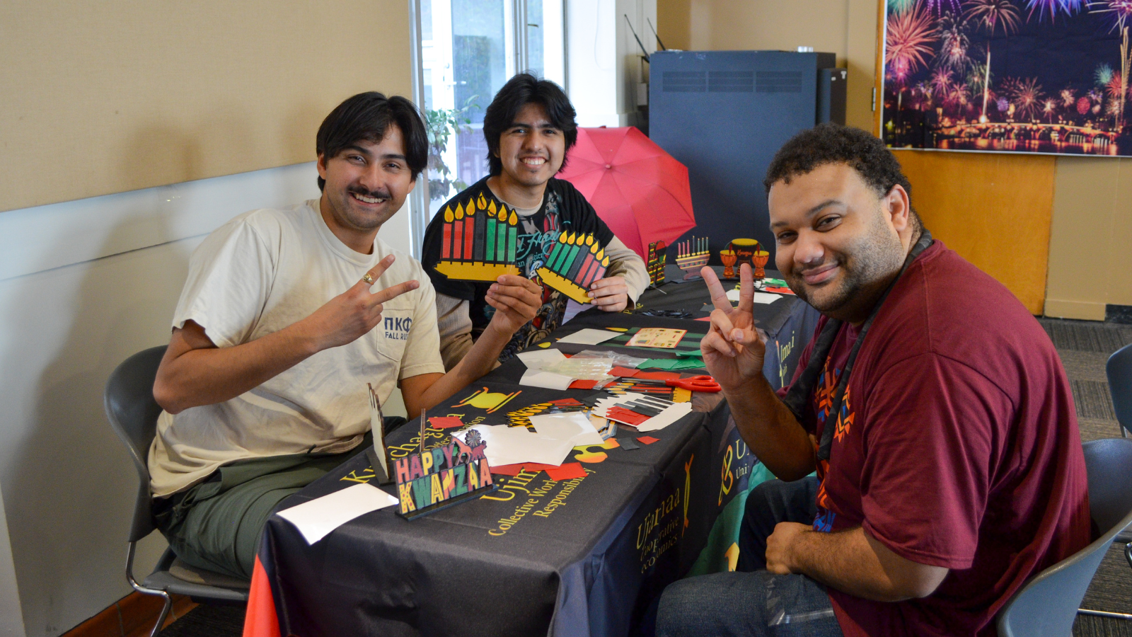 students sitting in a table