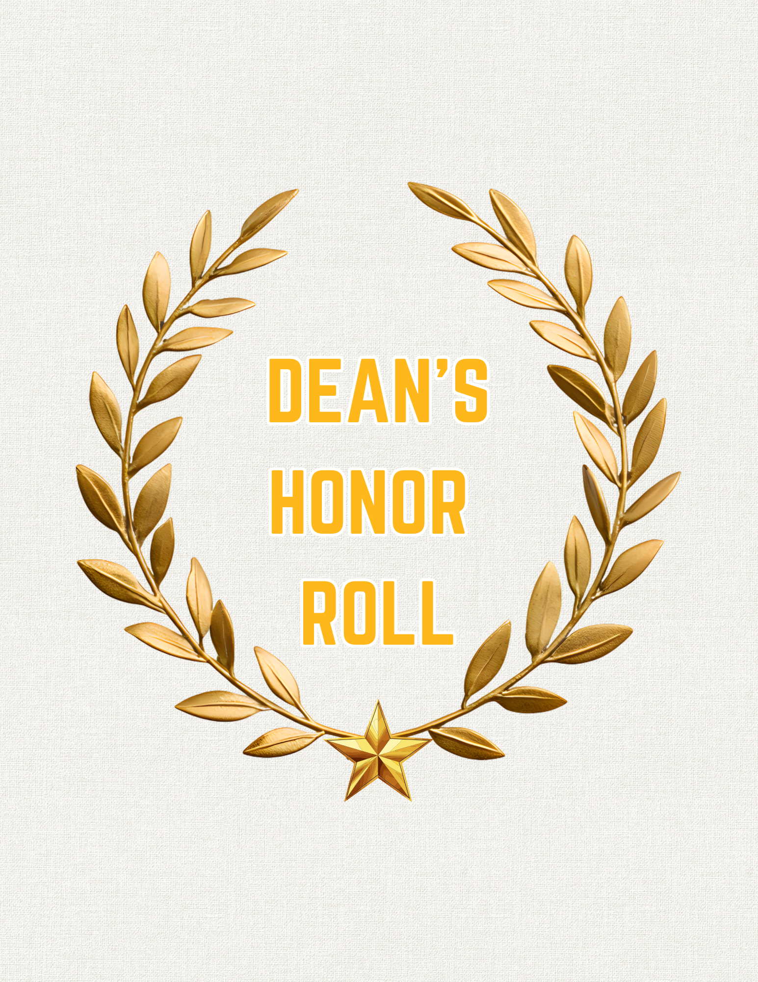 Dean's Honor Roll
