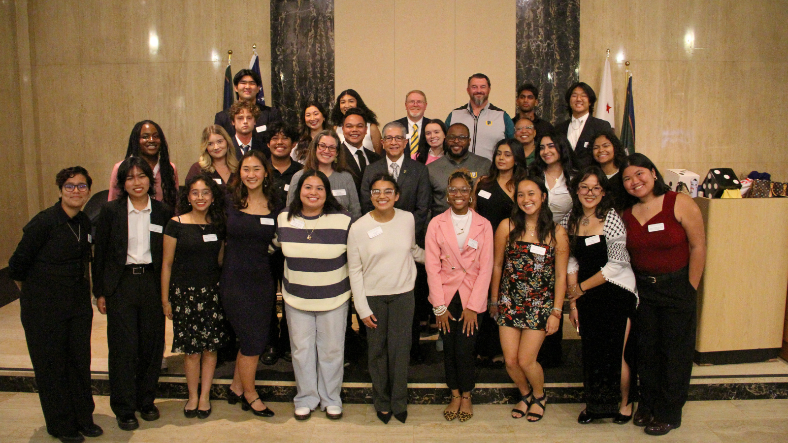 ASUSF and Administrators at Fall Town Hall 