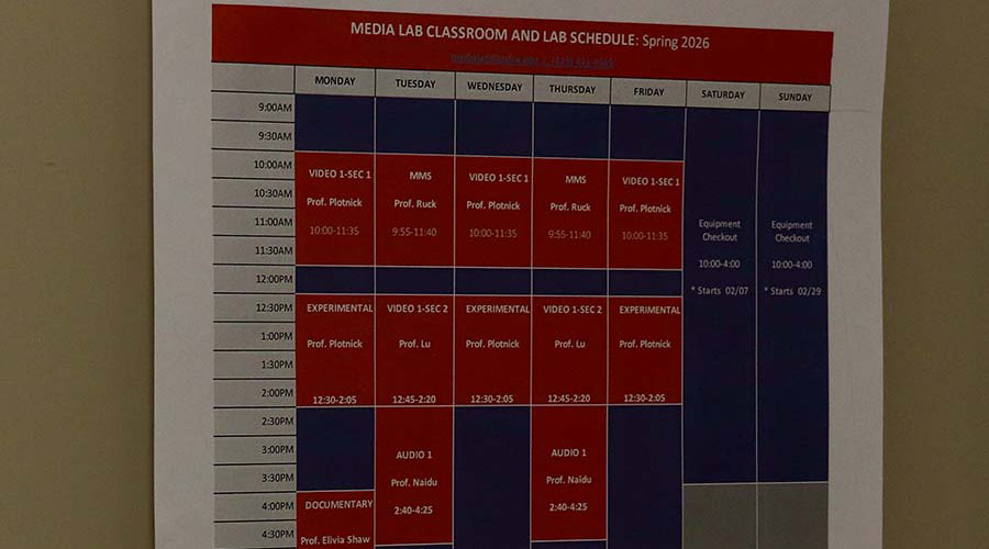 image of schedule