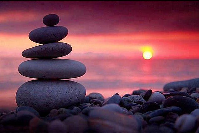 rocks stacked