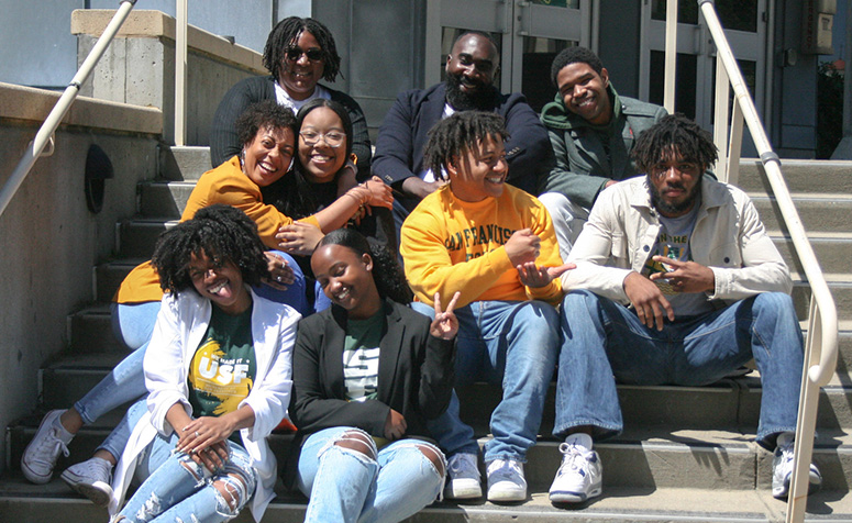 Black resource center staff