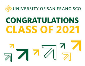 Congratulations Class of 2021 with white background and arrows
