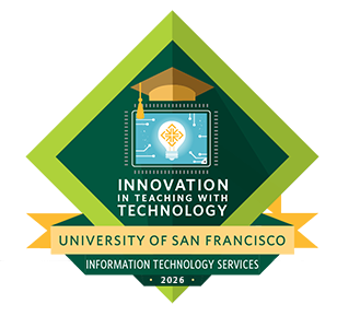 USF ITS Innovation in Teaching and Technology badge 2026