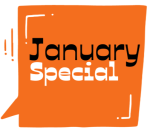 January Special sign
