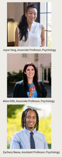 Joyce Yang, Aline Hitti, Zachary Reese