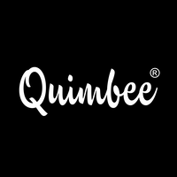 black and white Quimbee logo