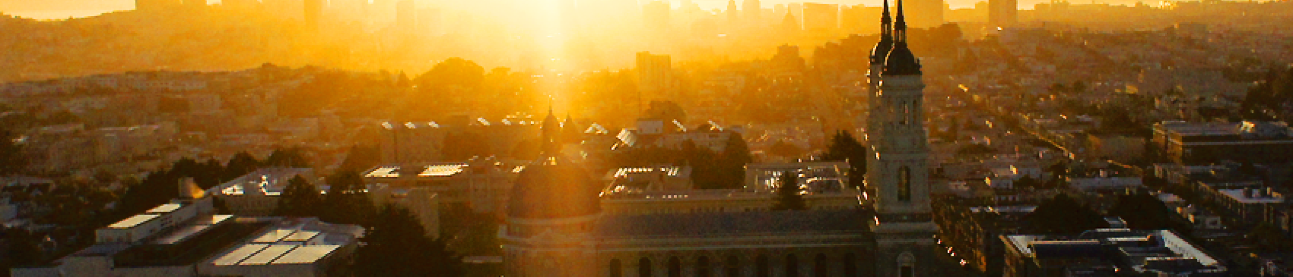 St. Ignatius Church at Sunset