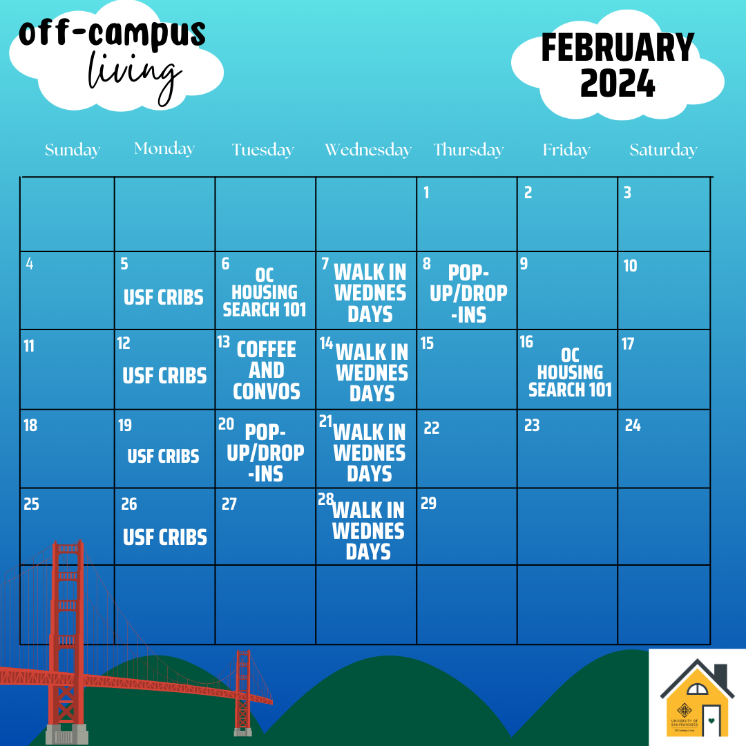 Program Calendar - February 
