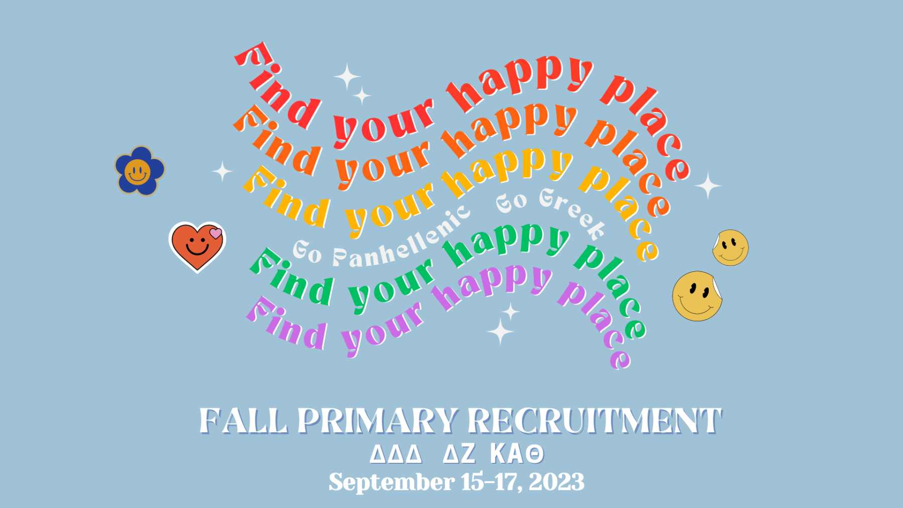 USF Panhellenic Primary Recruitment Logo