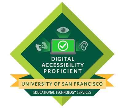 Badge for Digital Accessibility Program