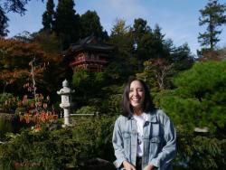 Woman in Japanese garden - Casey Ticsay