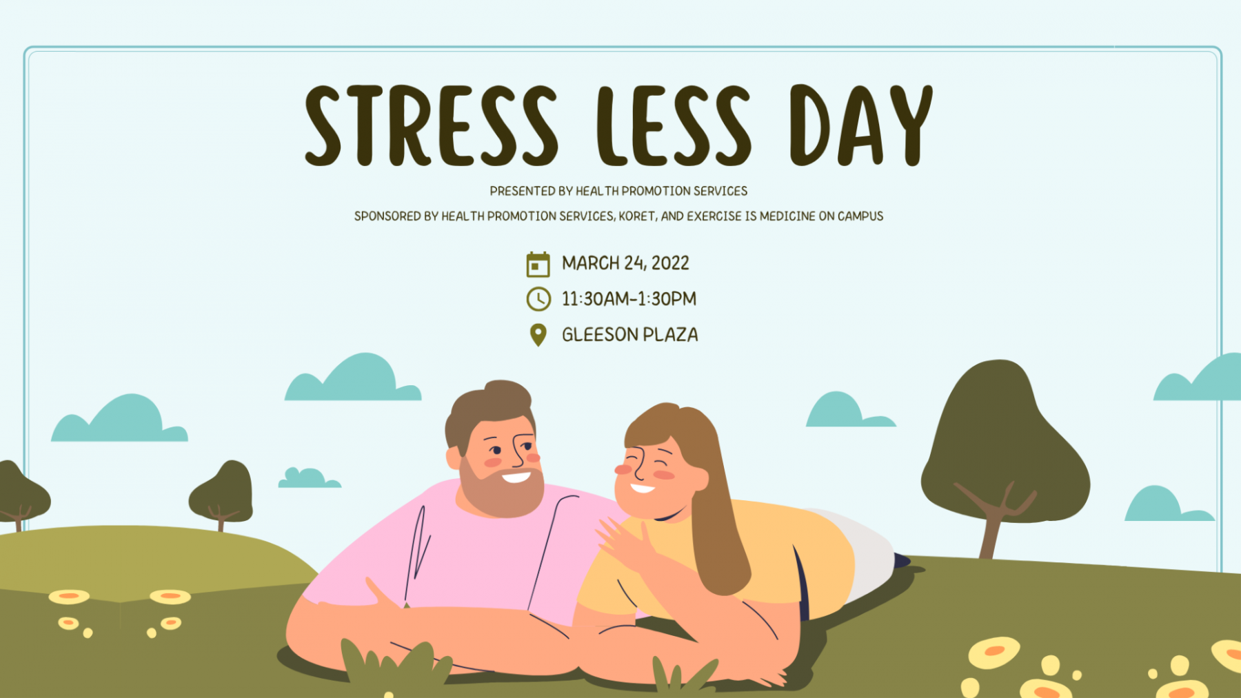 Stress Less Day Promo with 2022 Activities