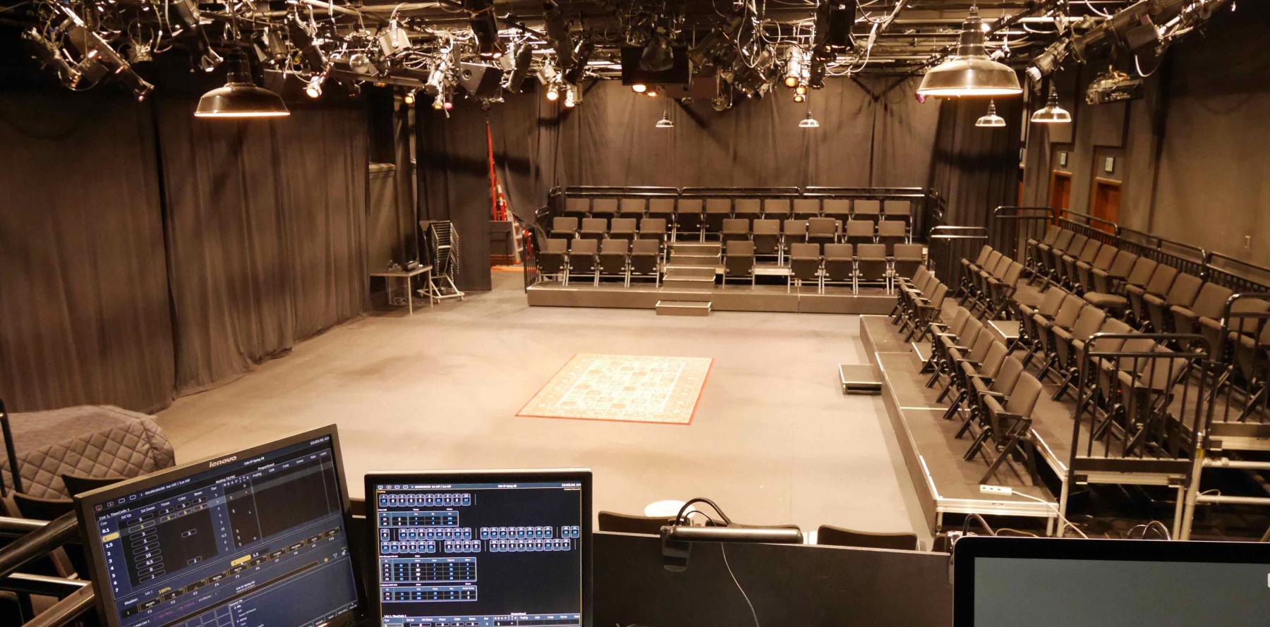 Studio Theater in the round configuration