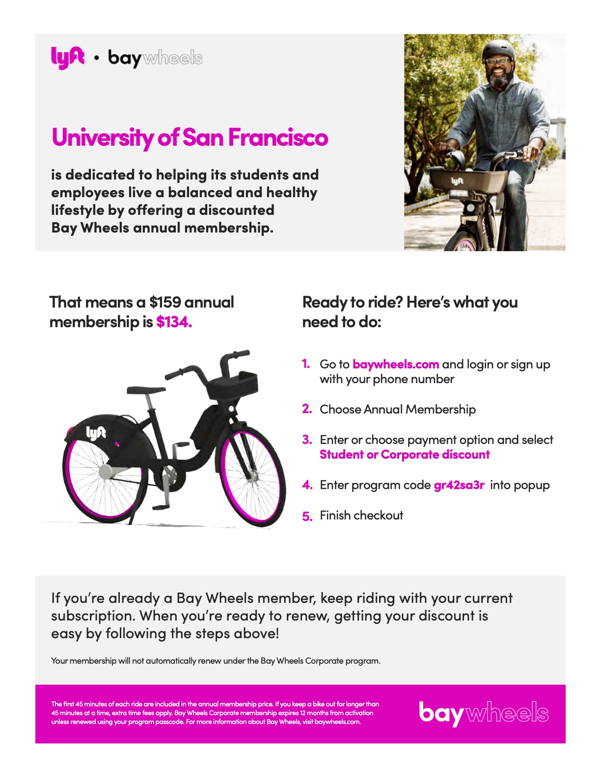 bay wheels bike share for all