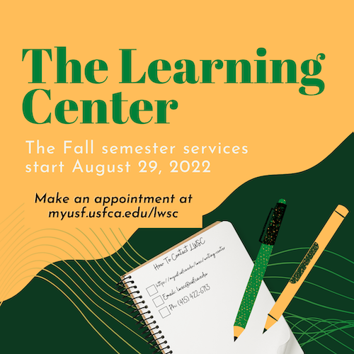 This is an image with the date of starting services at the Learning Center