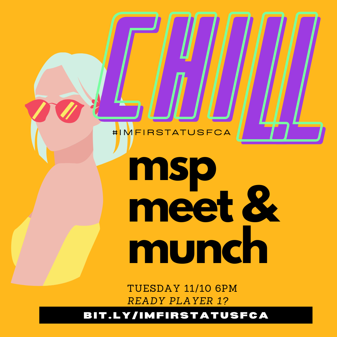 MSP Meet and Munch 6PM Ready Player 1? bit.ly/imfirstatusfca 