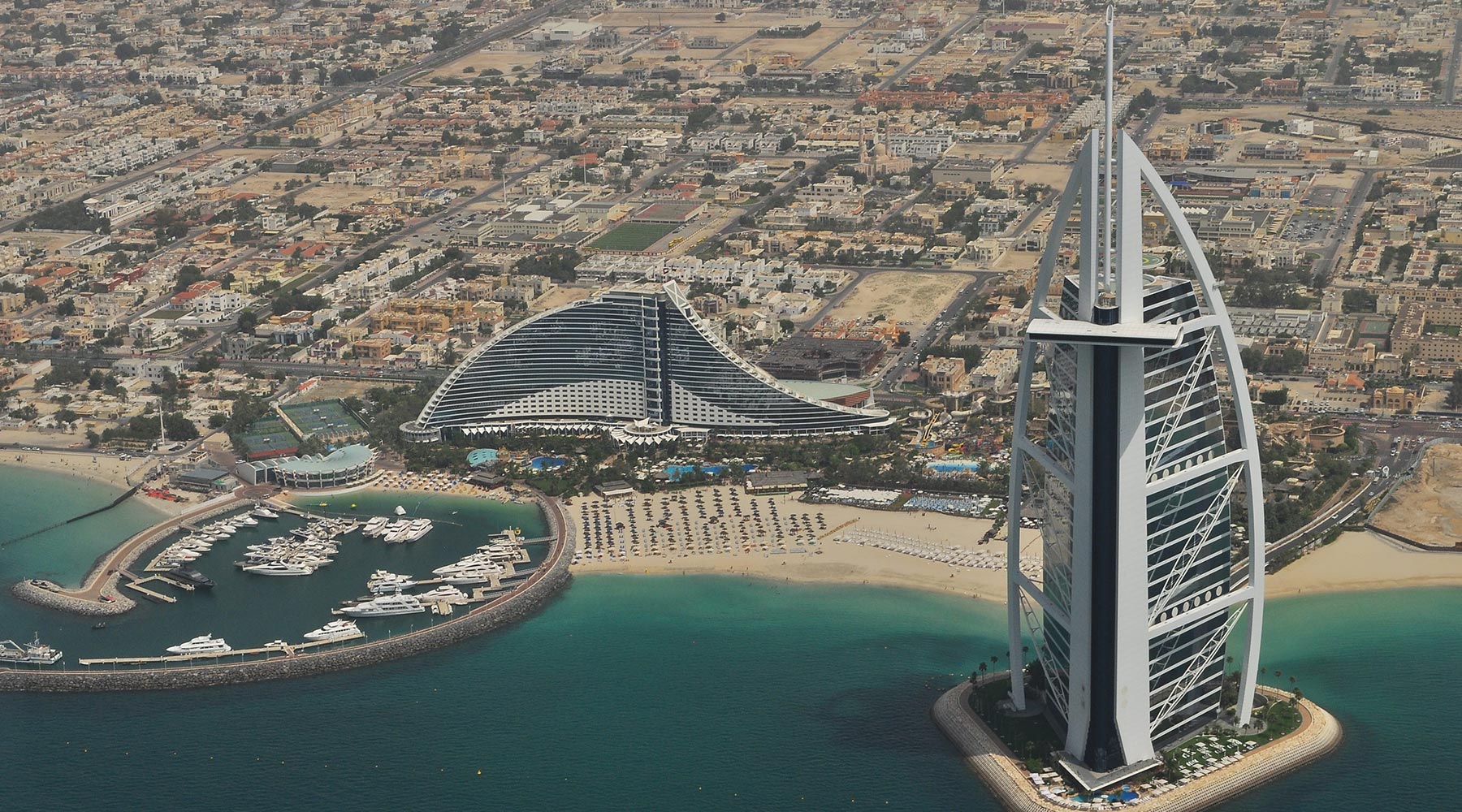 Skyline of Dubai