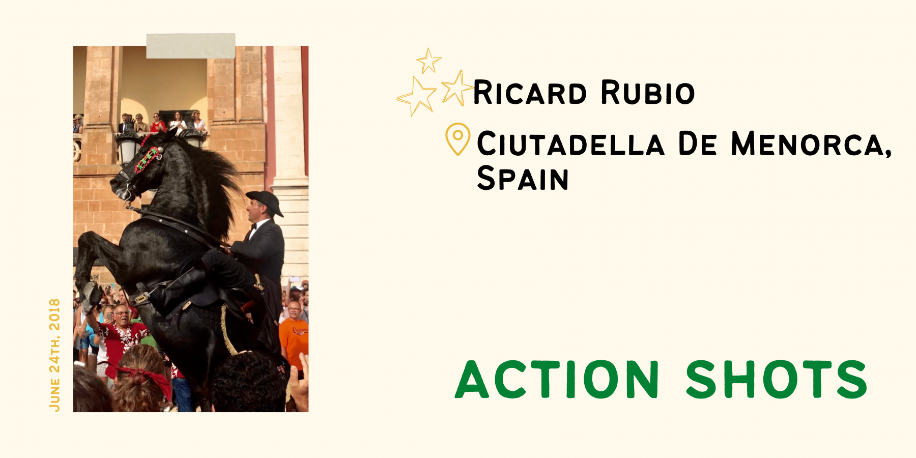 Action Shot Winner Ricard Rubio
