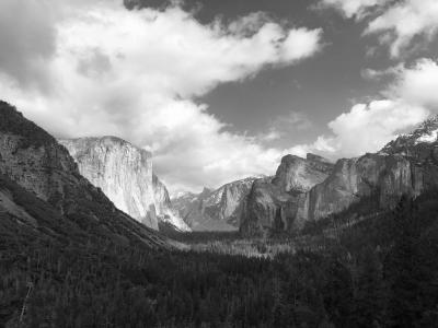 view of yosemite