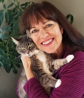 Denise and her cat